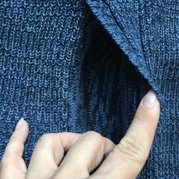 Style & Co. Sweater with Button Accents and Pocket - Picture 6 of 10